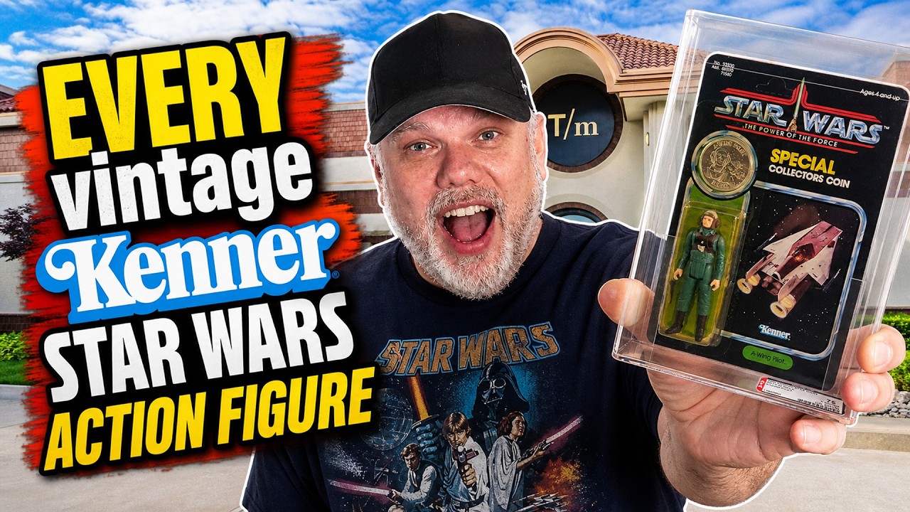 Every Vintage Kenner Star Wars Figure In One Room — And My Newest Grail