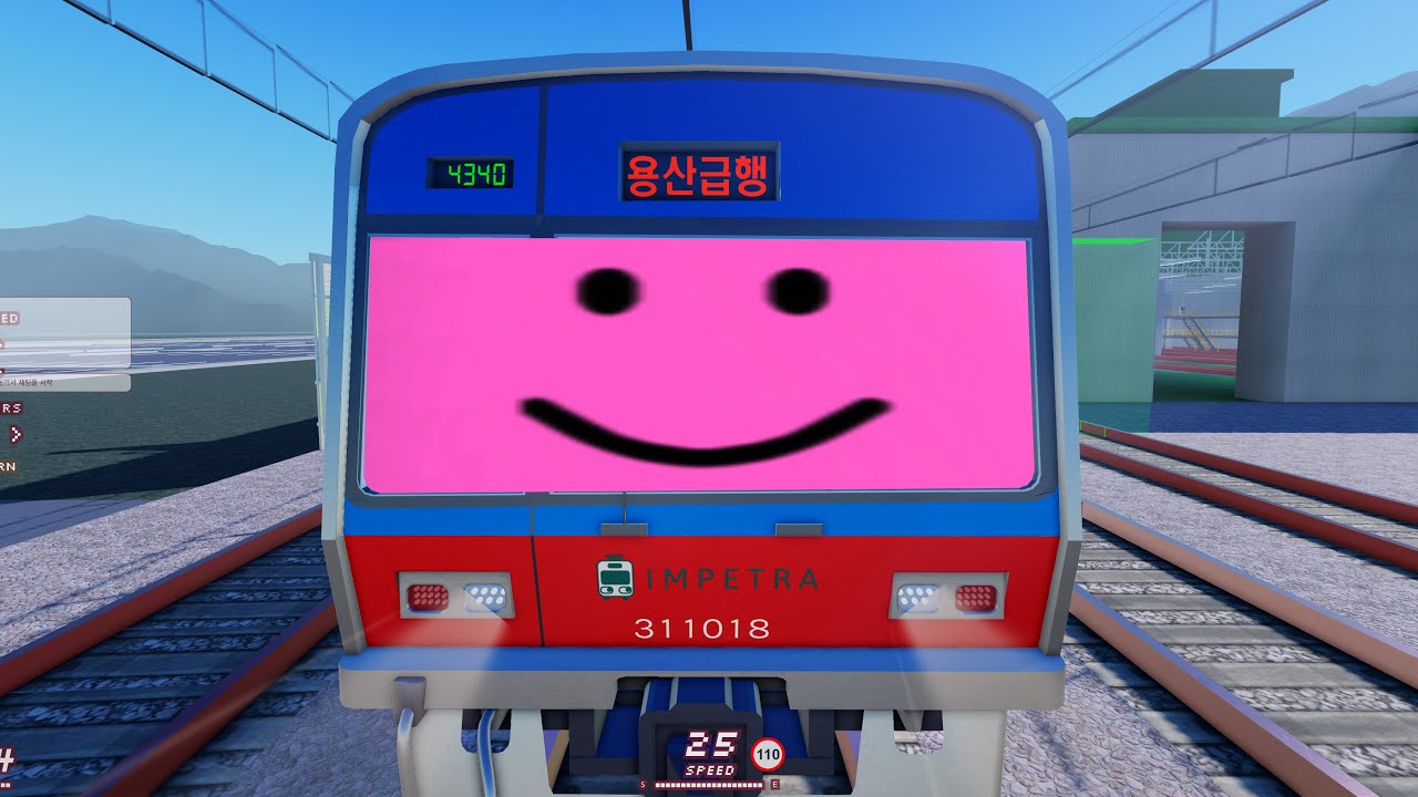 [로블록스] 기관사가 되어서 열차를 몰아봐요!!! 레츠고 트레인!!!