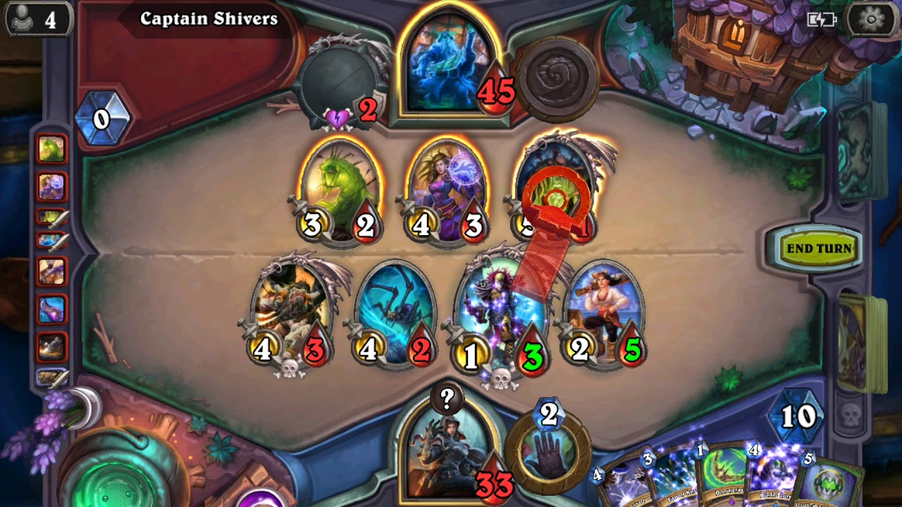 Hearthstone Tracker vs Captain Shivers