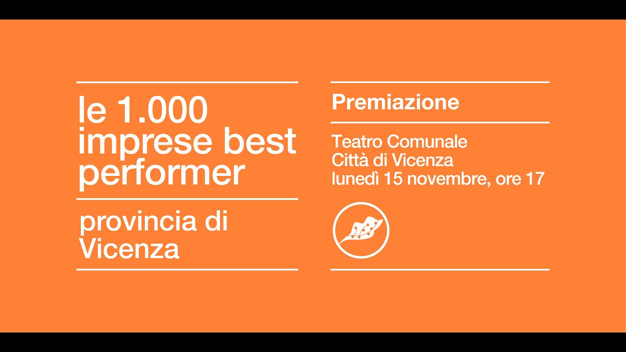 Premio 1000 Imprese Best Performer provincia di Vicenza YouTube Premio 1000 Imprese Best Performer provincia di Vicenza YouTube