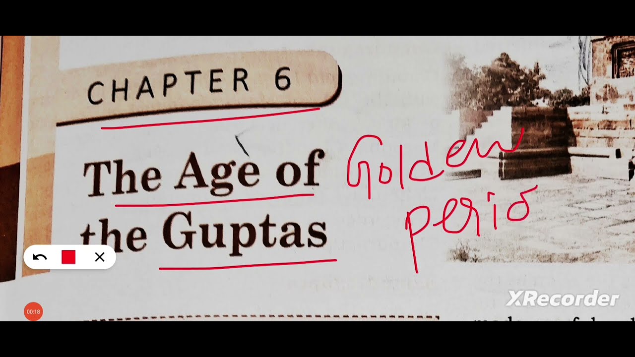 ICSE Class 9 history chapter 6 The Age of The Guptas - YouTube