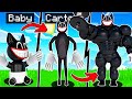DIVENTO da FIGLIO CARTOON CAT a DIO su STRONGMAN SIMULATOR   ROBLOX ITA