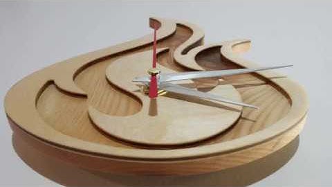 DIY Clock flame | CNC