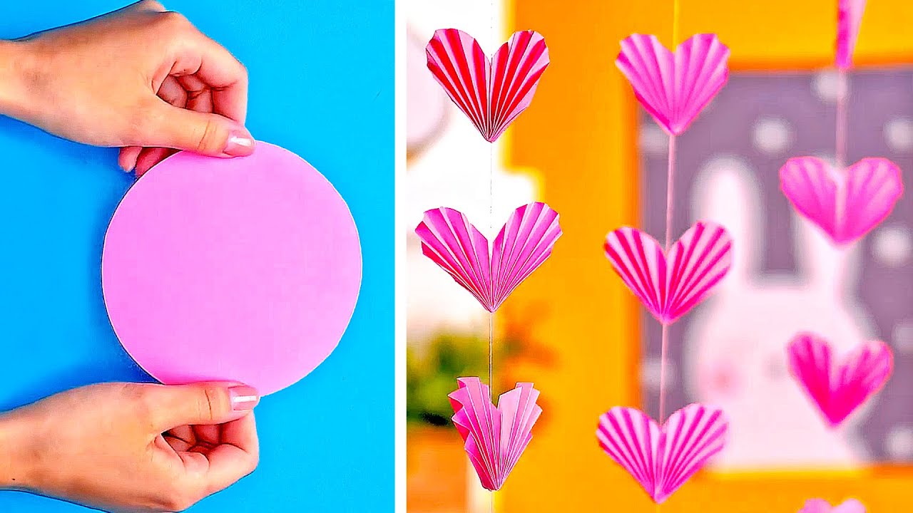 DIY 5-minute crafts room decor with paper That Will Transform Your Space
