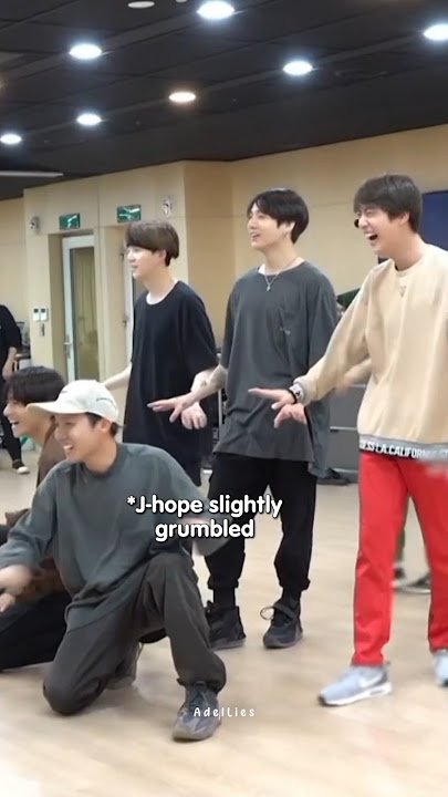 Jin's laugh saves the other members from j-hope's tension 🤭😂🤣 #bts #bangtan