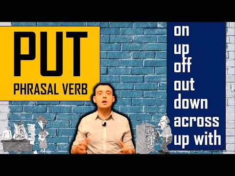 PUT PHRASAL VERB / ФРАЗОВЫЙ ГЛАГОЛ PUT (Max Heart)