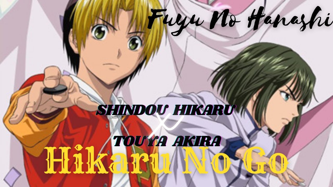 shindou hikaru and touya akira (hikaru no go) drawn by luanma_luanma