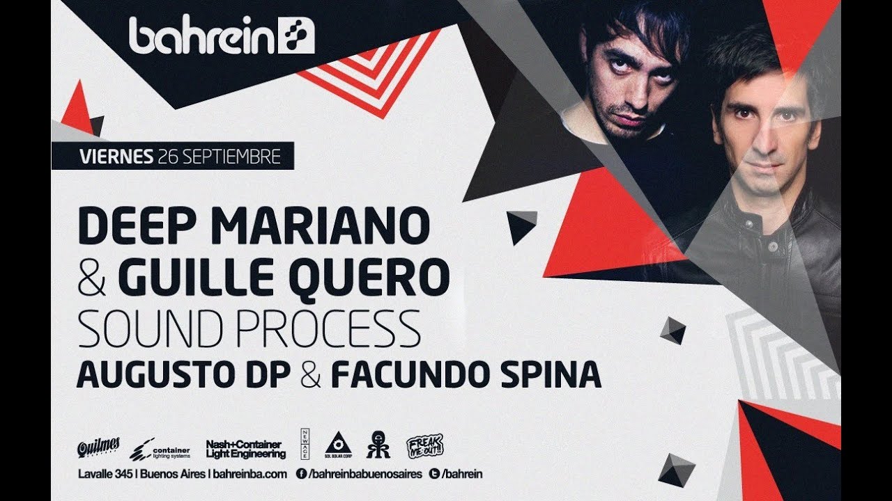 Freak Me Out - Deep Mariano b2b Guille Quero  26.9.2014