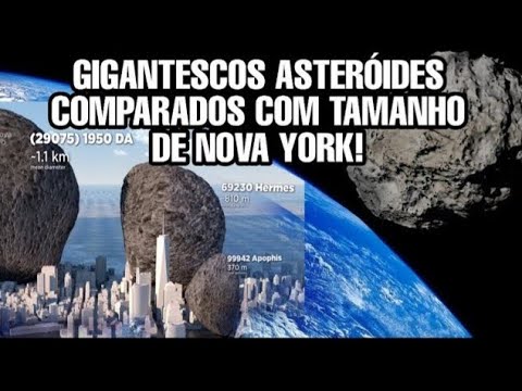 Vídeo: O Tamanho Dos Asteróides Do Sistema Solar Em Comparação Com Nova York - Visão Alternativa