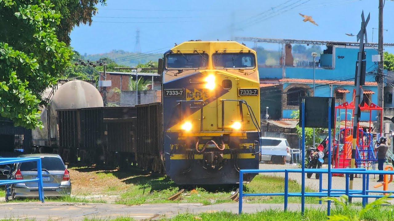 MRS - AC44i #7333-7 Carga Geral (KVR) em Belford Roxo - RJ.