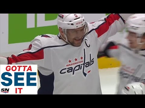 GOTTA SEE IT: Capitals' Alexander Ovechkin Blasts Record-Setting 403rd Road Goal