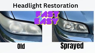 Headlight Restoration  Upol Blend 9