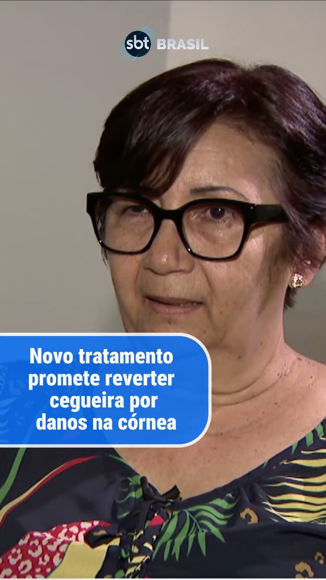 Novo tratamento promete reverter cegueiras danificadas na córnea | SBT Brasil (31/12/24)