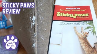 Sticky Paws Cat Scratching Deterrent Review