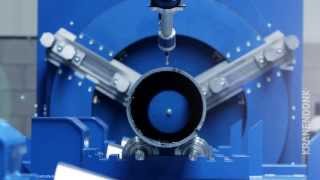 Tube and beam cutting system - Flexible robot cutting