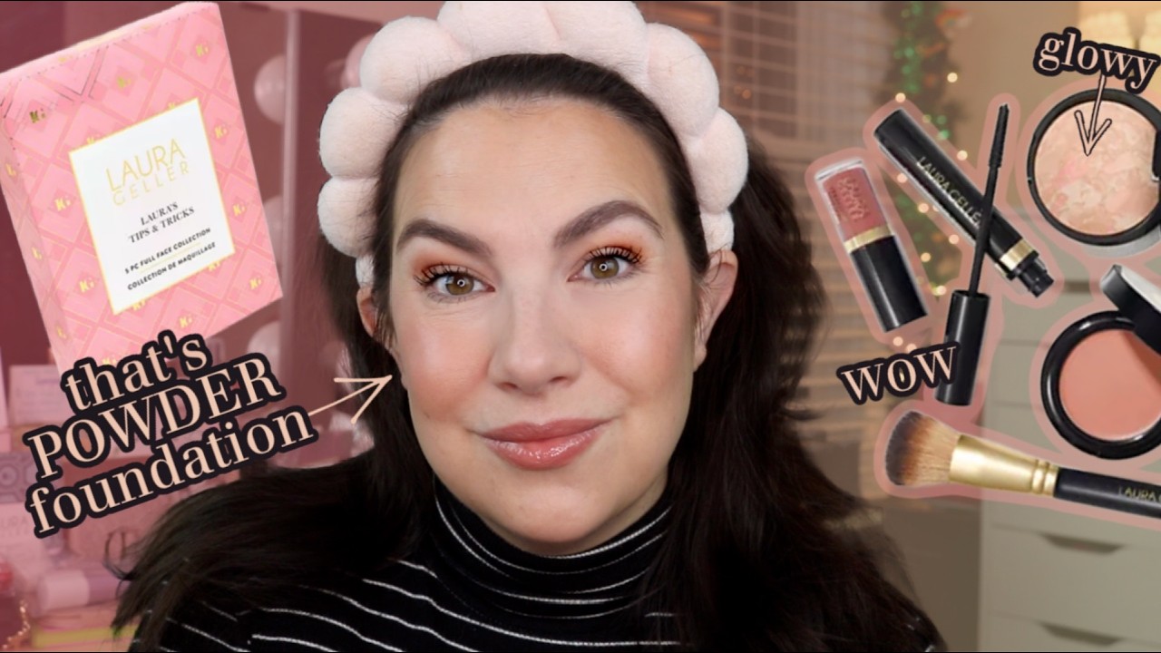 IT’S BEEN AWHILE… But This QVC Kit Drew Me In- Laura Geller Full Face