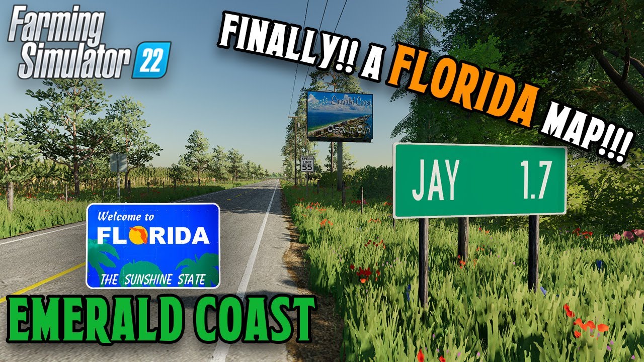 Finally A FLORIDA Map In Farming Simulator 22 YouTube
