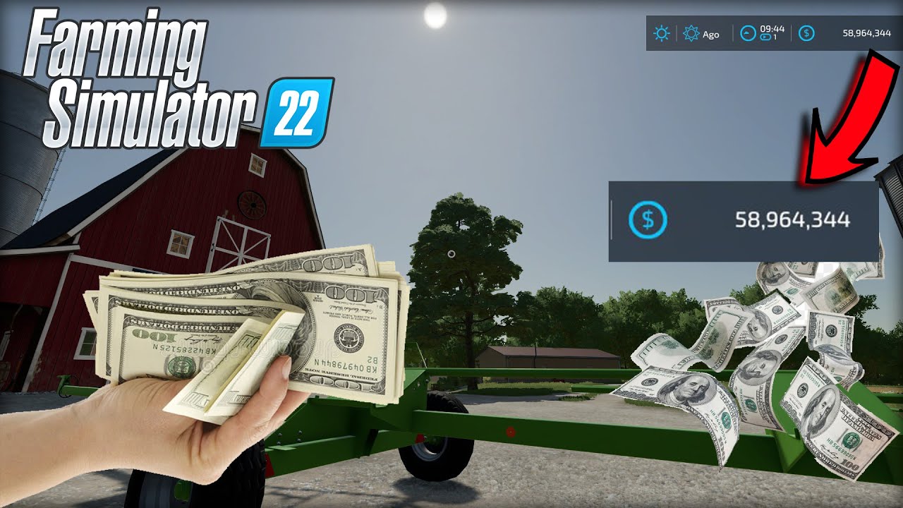 Como Colocar Dinheiro infinito no Farming Simulator 22 - YouTube