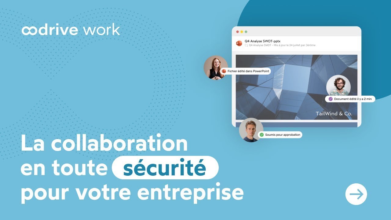 Oodrive Work - La collaboration en toute sécurité pour votre entreprise