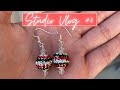 Studio Vlog #4| Packing Orders, Making Christmas Earrings, Custom Orders