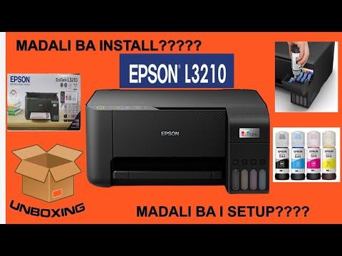 Epson L3210|unboxing|installation