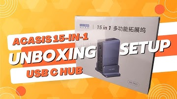Ultimate Budget 15-in-1 USB C Hub | Unboxing and Setup