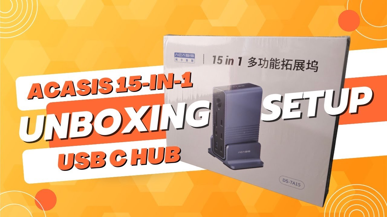 Ultimate Budget 15-in-1 USB C Hub | Unboxing and Setup - YouTube