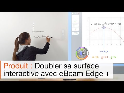 Comment fonctionne le tableau interactif eBeam Edge + ?