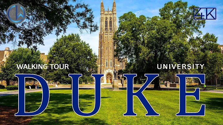 Duke University Campus [4K] Walking Tour (Durham, ...