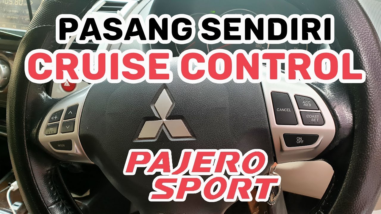 cruise sign in pajero