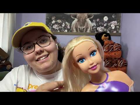 ✨ “First Time Trying Doll Hair Brushing ASMR / Testing Hair Brushing Sounds” ✨