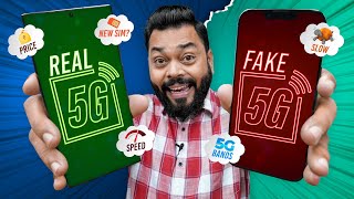 Real 5G vs Fake 5G In India⚡5G Cost, Speed & More | Everything You Need To Know