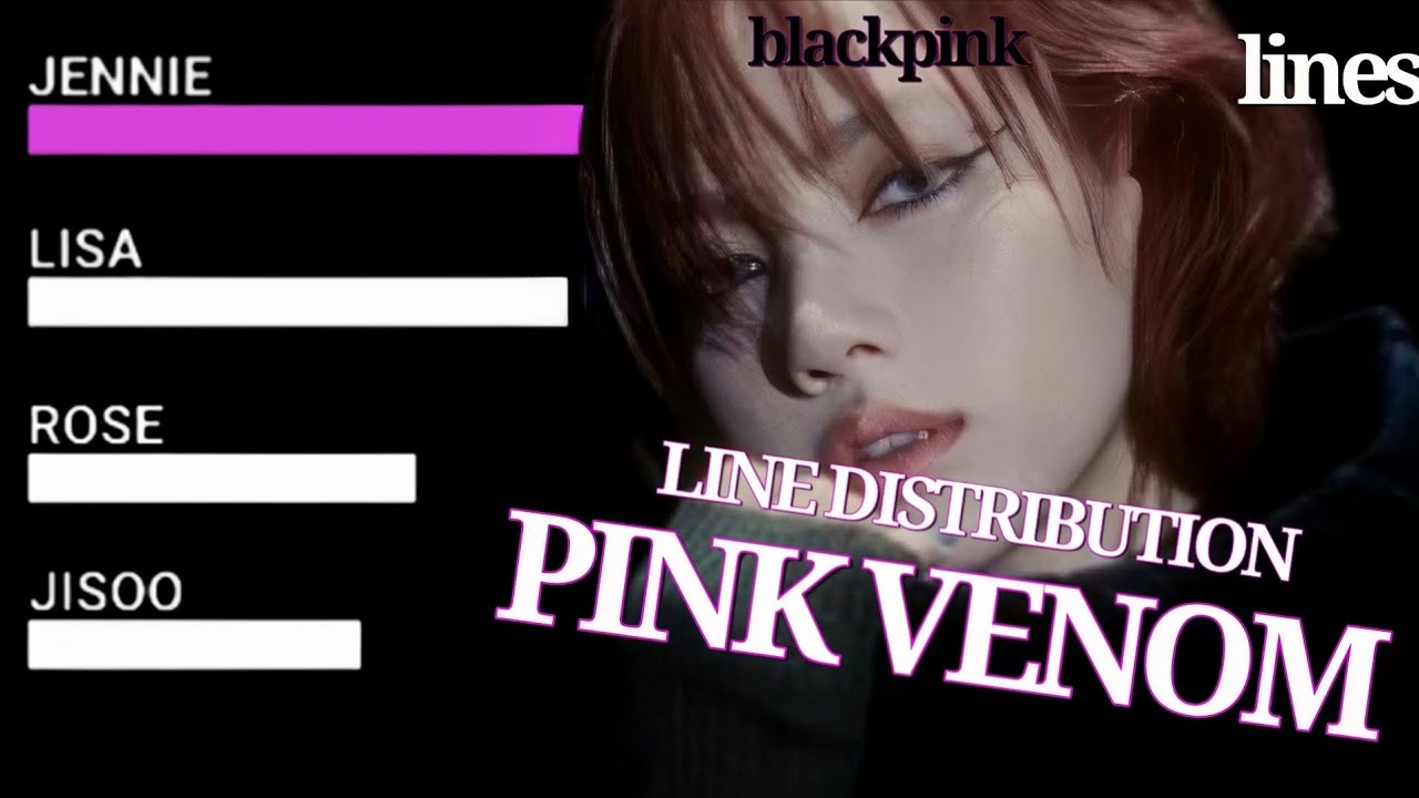 PINK VENOM - BLACKPINK(LINE DISTRIBUTION)