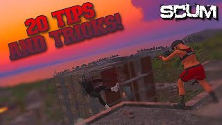 SCUM - New 20 PVP tips & tricks YOU did not know!