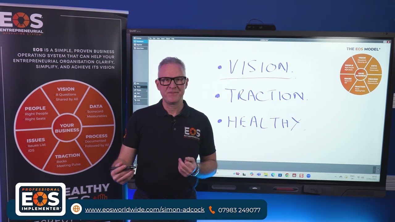 EOS - Vision, Traction, Healthy