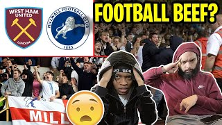 SLID ON THEIR OPPS? 🤨😨 | AMERICANS REACT TO THE DEADLY LONDON FOOTBALL RIVALRY WEST HAM VS MILLWALL