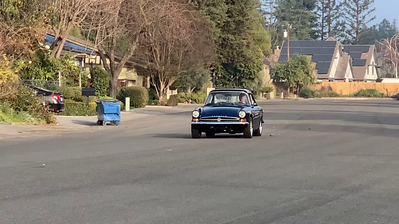 1965 Sunbeam Tiger Midnight blue drive by #1 Fresno