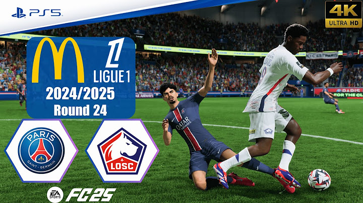 FC 25 - Paris Saint-Germain vs. LOSC Lille | Ligue 1 24/25 | Full Match | PS5™[4K]