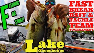 BASS FISHING for $10K!! Fast Break Team Tournament on Lake
