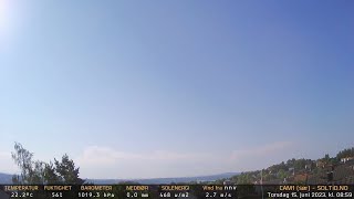 Timelapse Cam 1 - 15. juni 2023