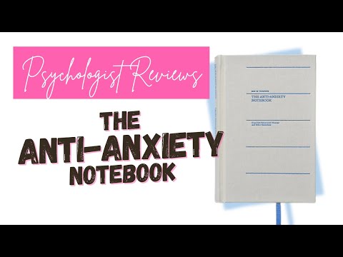 Anti-Anxiety Notebook Overview & Review by The Productivity Psychologist