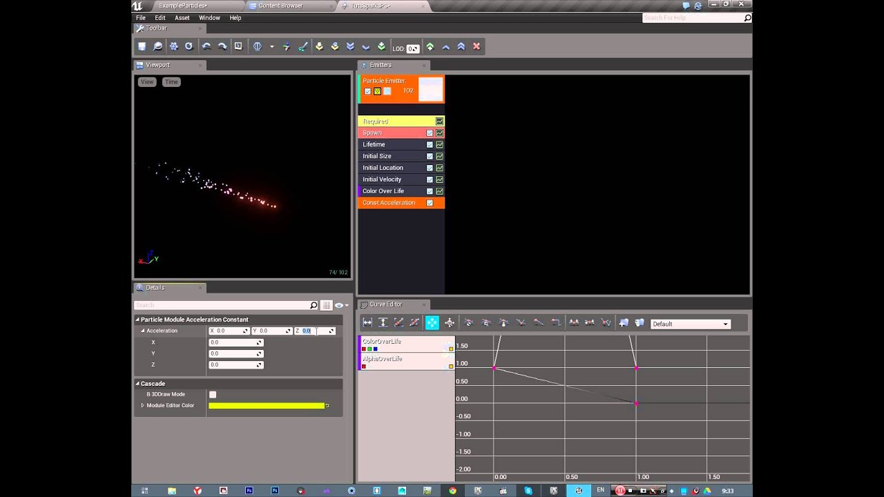 Them editor. Curve Editor ue4.