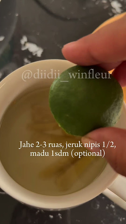 Resep dari ibu untuk sakit migrain/vertigo