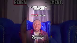 Mistakes Of Choir Leaders