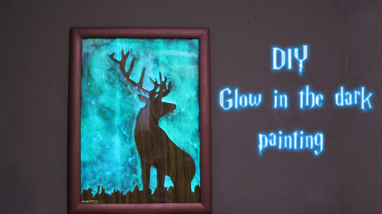 how to make glow in dark paint