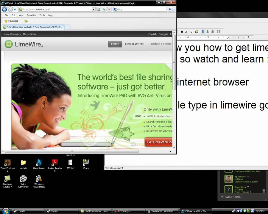 How to Get Limewire [FREE VERSION]