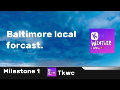 The kin weather channel md milestone 1 test