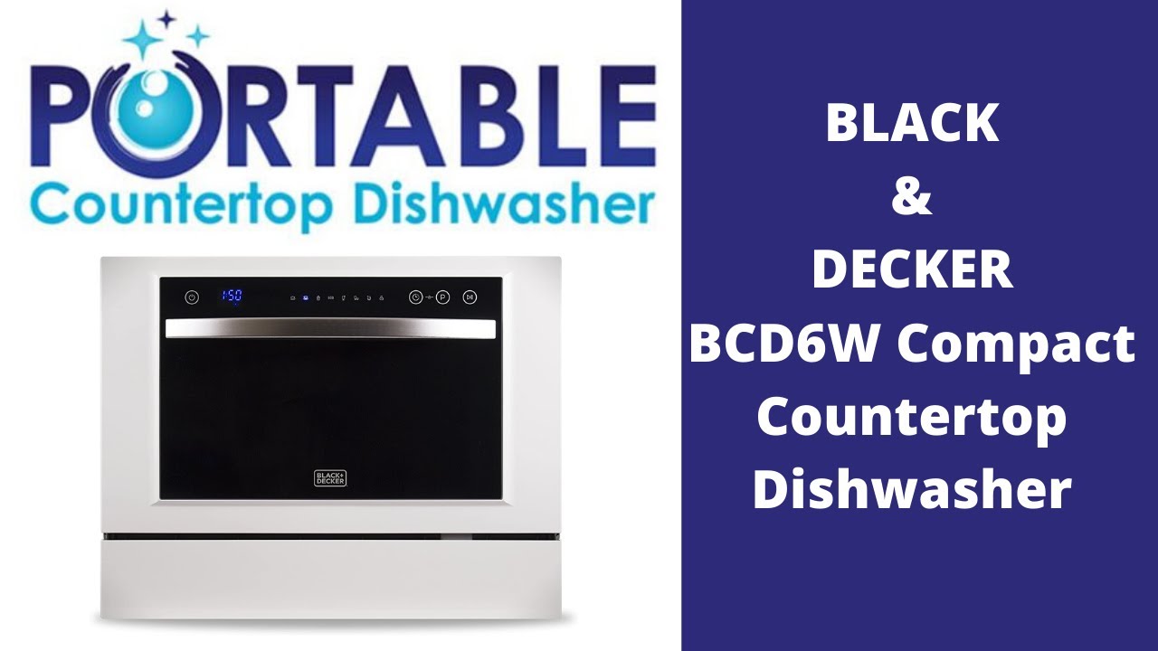 Black And Decker BCD6W Dishwasher Review