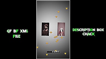 New Trend Gf Bf Couple Xml Alight Motion! New Gf Bf Xml File #arafateditz #xml