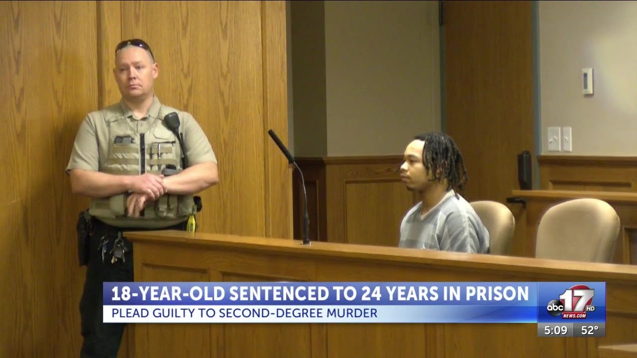 Murder convict, 18, sentenced to prison for Columbia killing - YouTube
